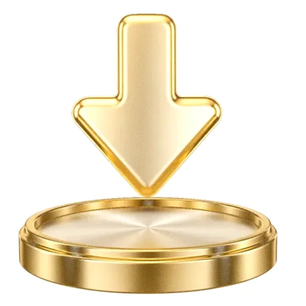 Downward arrow button — Cosmo