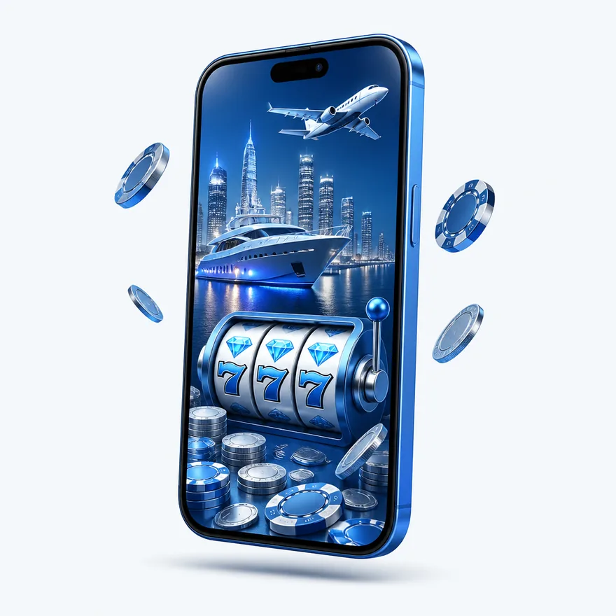 Smartphone with glowing screen — Cosmo