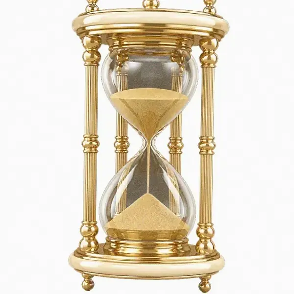 Ornate hourglass — Cosmo