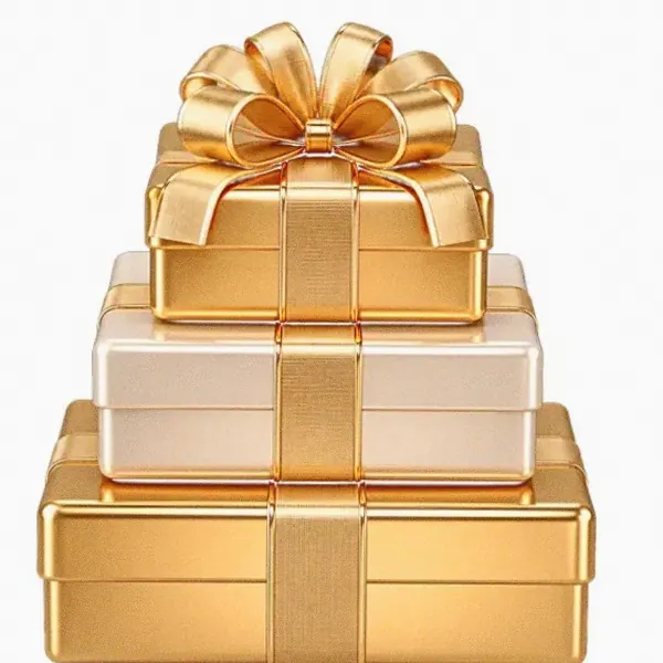 Stacked gift boxes — Cosmo