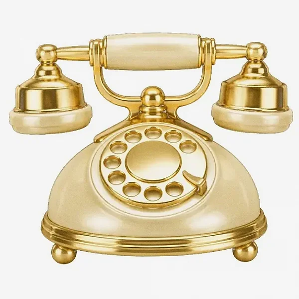 Vintage rotary telephone — Cosmo