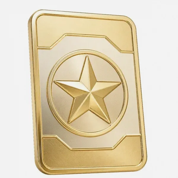 Star-emblem card — Cosmo