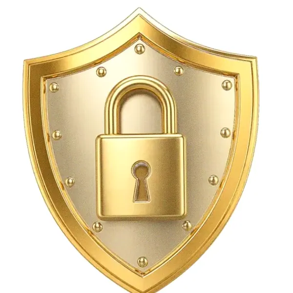 Shield with padlock — Cosmo