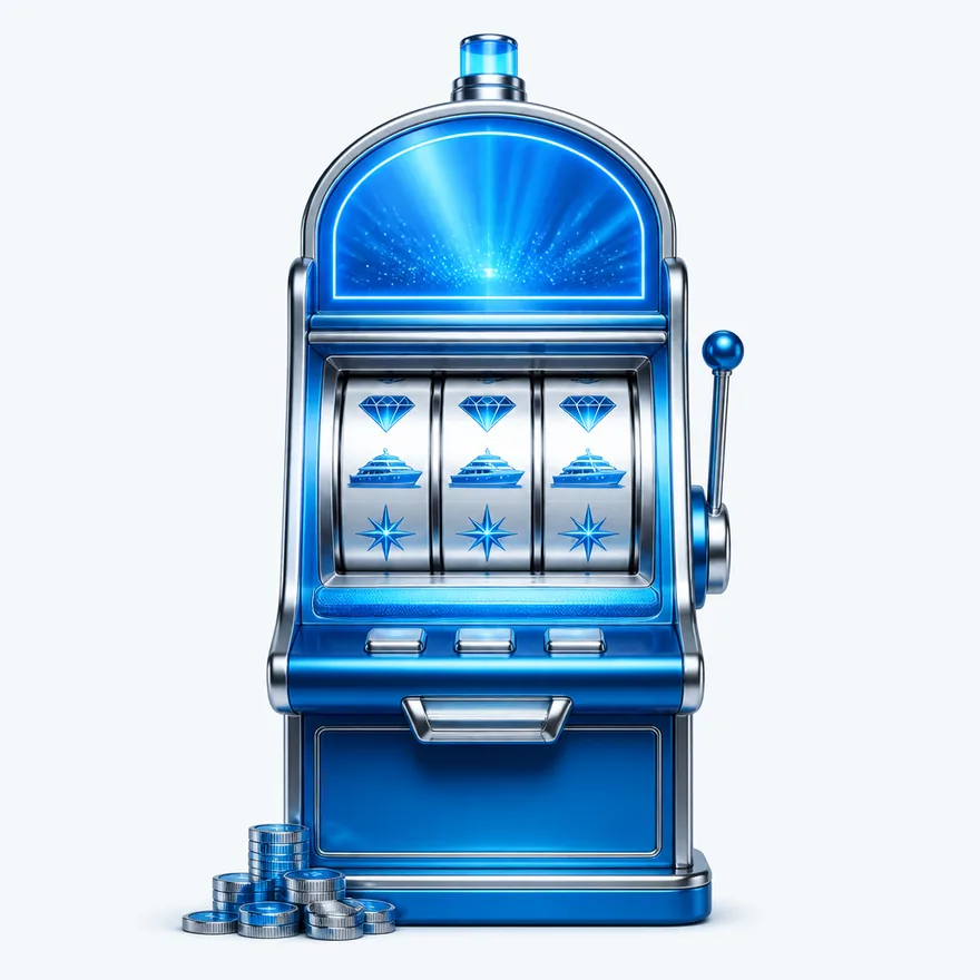 Slot cabinet with marquee — Cosmo